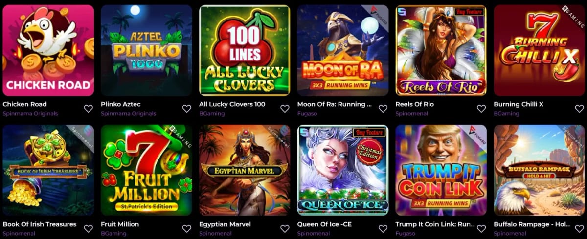 SpinMama giochi casinò online