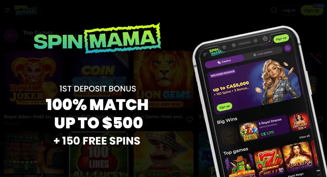 SpinMama bonus senza deposito, gioca gratis