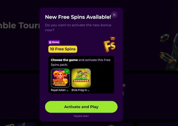 SpinMama casinò: 10 giri gratuiti senza deposito